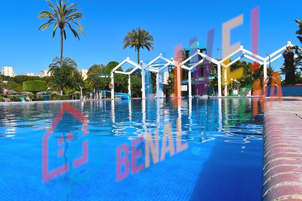 Vive Benal Beach 423, Primera Linea De Playa, Parque Acuatico 베날마데나코스타 외부 사진